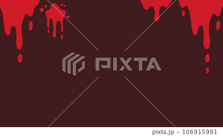Bloody background. Halloween background with copy space for your text. Ready to apply to your design. Vector. 106915991
