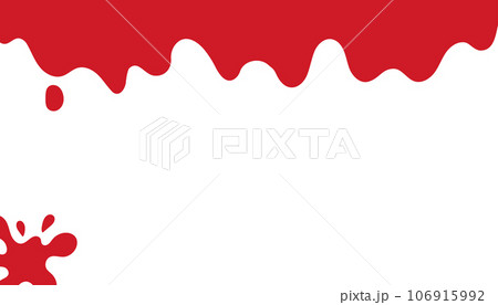 Bloody background. Halloween background with copy space for your text. Ready to apply to your design. Vector. 106915992