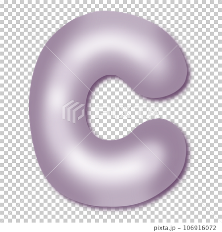 Cheerful, colourful, glossy,balloon children's alphabet. Colored 3d letters and numbers birthday 106916072