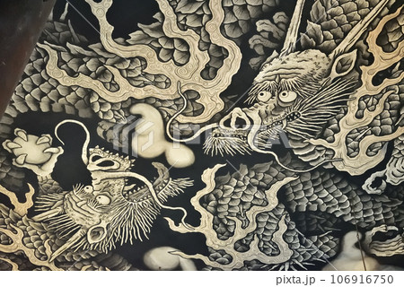 双龍図天井画 建仁寺 双龍図天井画 建仁寺 106916750