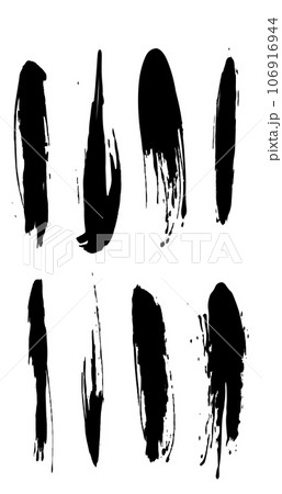 筆のテクスチャー素材 106916944