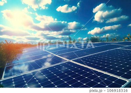 field of solar plant 106918316
