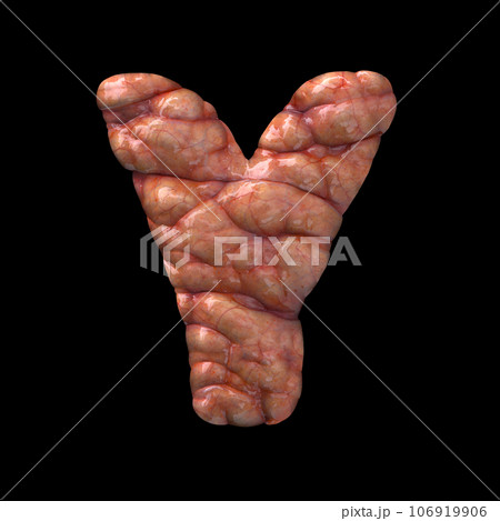 Halloween letter Y - Capital 3d bloody font - suitable for Halloween, horror or death related subjects Halloween letter Y - Capital 3d bloody font - suitable for Halloween, horror or death related subjects 106919906
