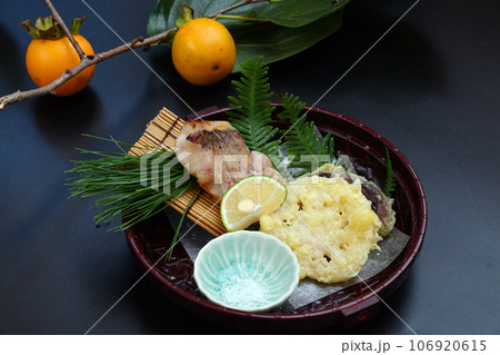 料亭で出てくる料理　甘鯛西京焼き 106920615