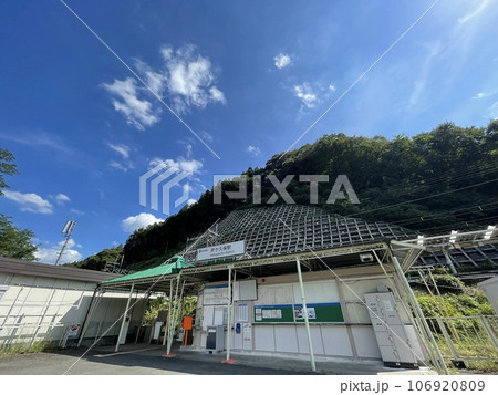 道の駅果樹公園あしがくぼに隣接している西武鉄道秩父線　芦ヶ久保駅 106920809