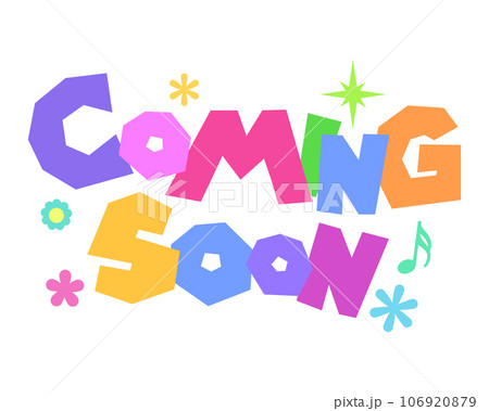 カラフルワード・coming soon 106920879