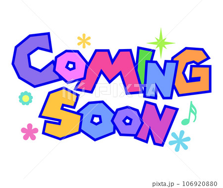 カラフルワード・coming soon 106920880