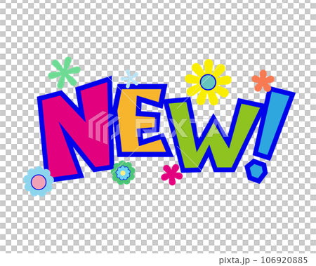 Colorful word NEW 106920885