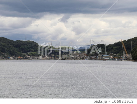 海にかかる橋　尾道大橋 106921915