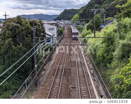 上から見た線路 上から見た線路 106921939