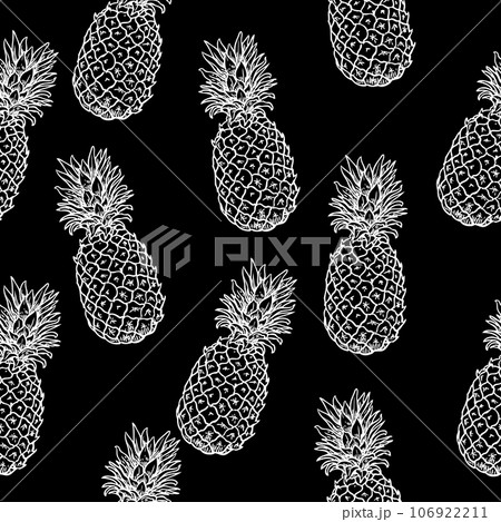 Pineapple seamless pattern 106922211