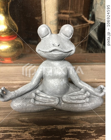 瞑想カエル 瞑想カエル 106924595