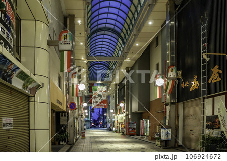 福井市街　JR福井駅西口　ガレリア元町商店街　福井県福井市 106924672