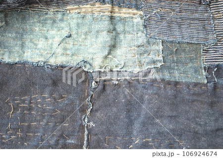 時代を重ねて育くまれてきた風合いのある襤褸 時代を重ねて育くまれてきた風合いのある襤褸 106924674