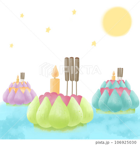 Loy Krathong Thailand festival  106925030