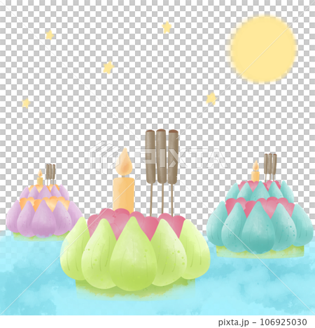 Loy Krathong Thailand festival  106925030