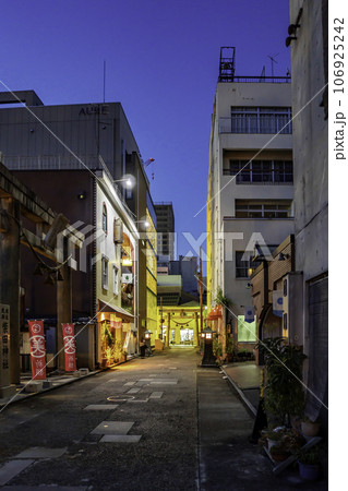 福井市街　柴田神社　鳥居　福井県福井市 106925242