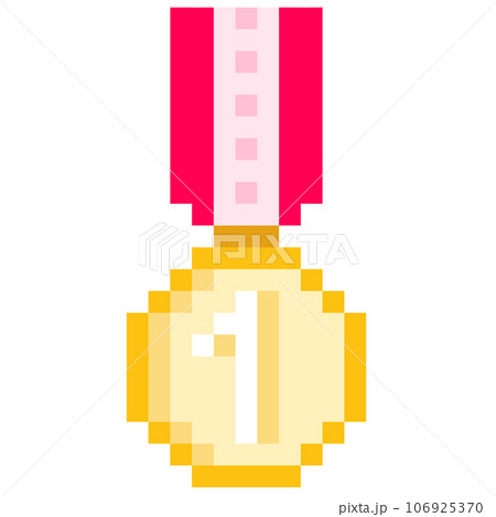 1st Medal pixelated v302 1st Medal pixelated v302 106925370