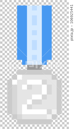 2nd Medal pixelated v301 2nd Medal pixelated v301 106925441