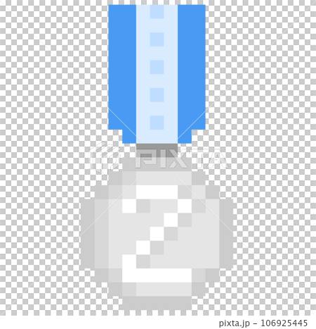 2nd Medal pixelated v302 2nd Medal pixelated v302 106925445