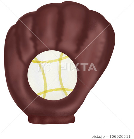 Glove_baseball_red Glove_baseball_red 106926311