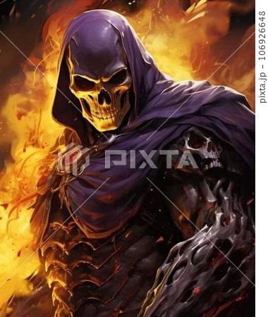 Scary ghost illustration  106926648