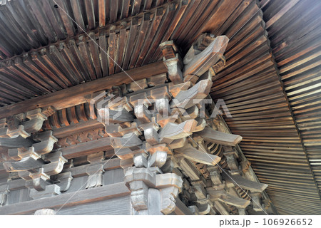 尾道天寧寺海雲塔の出組 尾道天寧寺海雲塔の出組 106926652