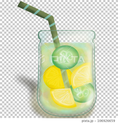 lemon with cucumber jjuice delicious 106926659