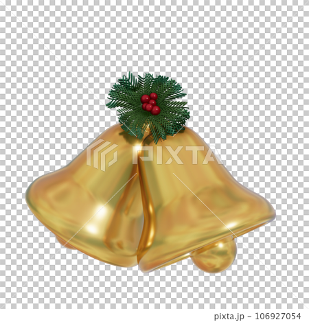 Christmas decoration 3d illustration Christmas decoration 3d illustration 106927054