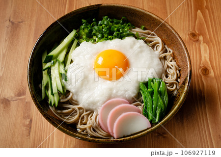 冷やしとろろ蕎麦 106927119