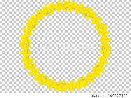 ミモザの花のリース 106927132