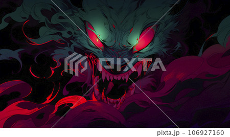 怪物・モンスターのイラスト（AI生成画像） 106927160