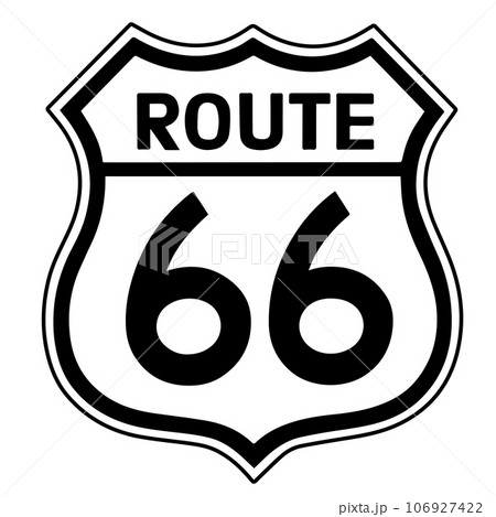 USAルート66標識セット USAルート66標識セット 106927422