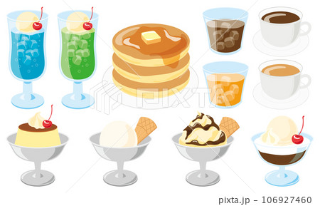 喫茶店のメニュー 喫茶店のメニュー 106927460