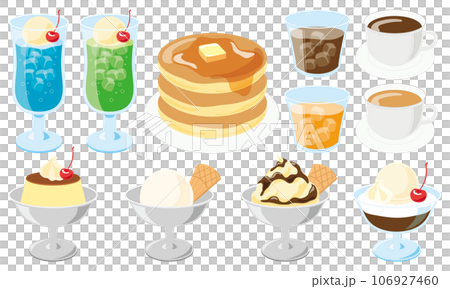 喫茶店のメニュー 喫茶店のメニュー 106927460