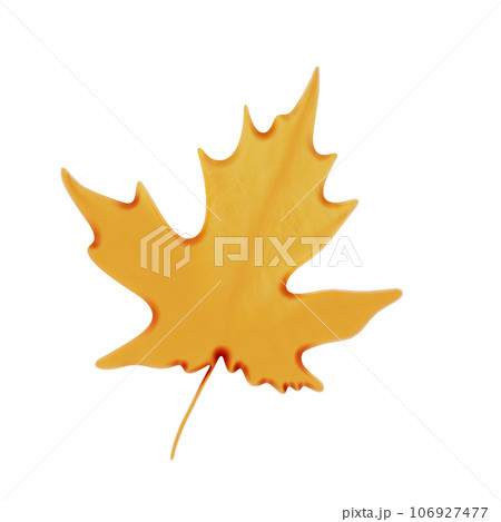 Autumn decoration illustration 3d Autumn decoration illustration 3d 106927477