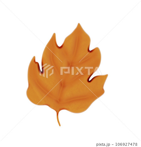 Autumn decoration illustration 3d Autumn decoration illustration 3d 106927478