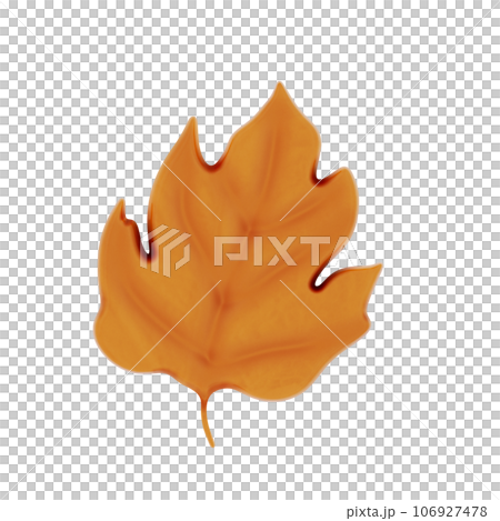 Autumn decoration illustration 3d Autumn decoration illustration 3d 106927478