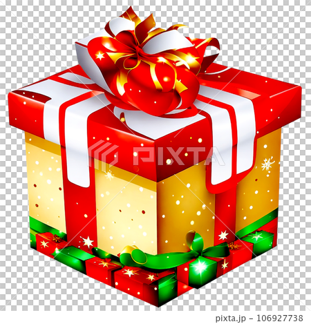 colorful gift boxes with red and white ribbon bow colorful gift boxes with red and white ribbon bow 106927738