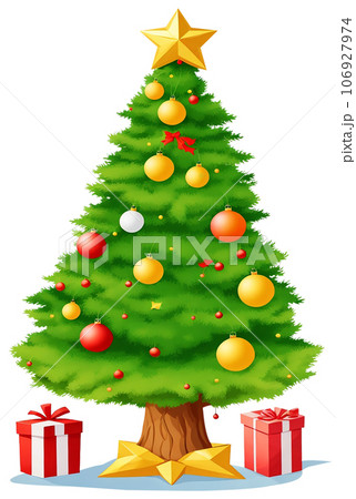 christmas tree cartoon christmas tree cartoon 106927974