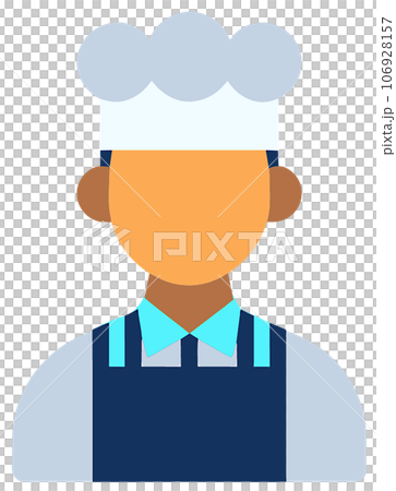 male chef character in uniform male chef character in uniform 106928157