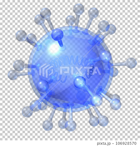 立体・3D「ウイルス/virus」 106928570