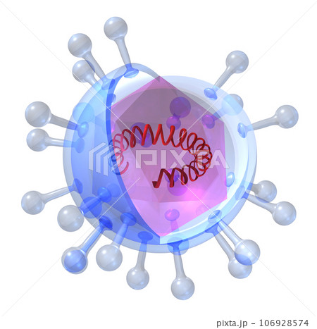 立体・3D「ウイルス/virus」 立体・3D「ウイルス/virus」 106928574