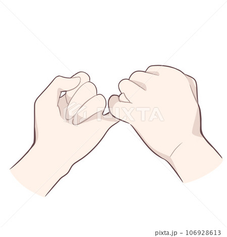 指切りの手　カラー 106928613