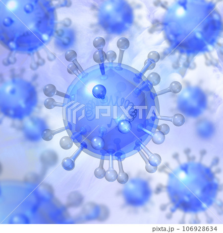 立体・3D「ウイルス/virus」 立体・3D「ウイルス/virus」 106928634