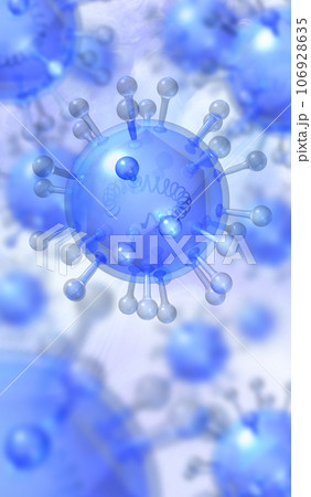 立体・3D「ウイルス/virus」 立体・3D「ウイルス/virus」 106928635