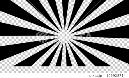 單色輻射集中線16:9 106928714