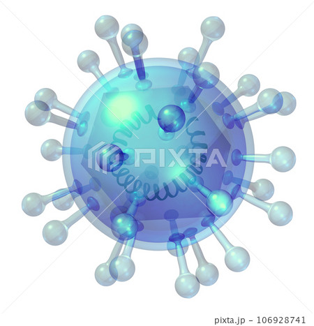 立体・3D「ウイルス/virus」 立体・3D「ウイルス/virus」 106928741