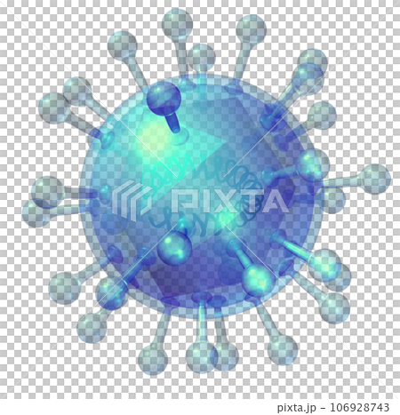立体・3D「ウイルス/virus」 106928743