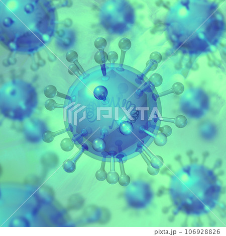 立体・3D「ウイルス/virus」 106928826